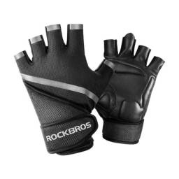 GUANTES ACOLCHADOS DE GYM CICLISMO ATLETISMO