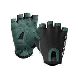 Guantes De Medio Dedo Verde