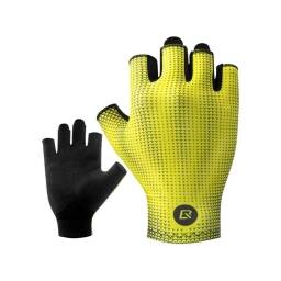 Guantes De Medio Dedo Amarillo