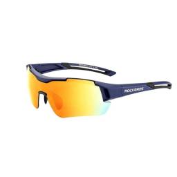 Lentes De Sol Rockbros Deporte Ciclismo Portecci�n Uv Unisex AZUL