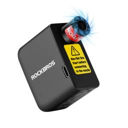 Mini Inflador El�ctrico Rockbros Bicicletas Recargable Usb-c