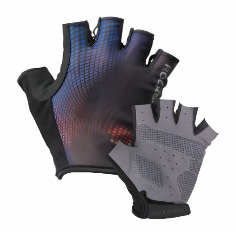 GUANTES CICLISMO ROCKBROS DE MEDIO DEDO CON GEL ACOLCHADO